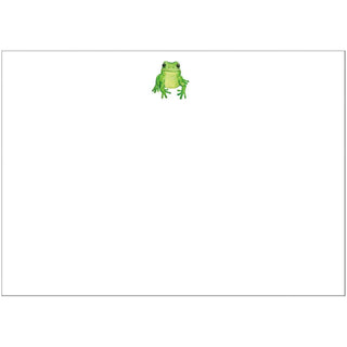 Caspari Froggy Correspondence Cards - includes 12 cards & envelopes 96602CCU12