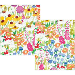Caspari Primavera Assorted Small Boxed Note Cards - 10 notes & envelopes 96617.46A