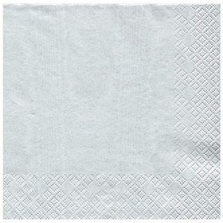 Caspari Moire - Platinum 2 Napkin Dinner 9714D