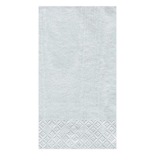 Caspari Moire - Platinum 2 Guest Towel 9714G