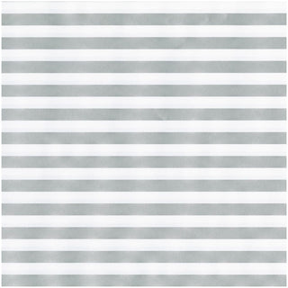 Caspari Club Stripe Gold/Silver Reversible Roll Wrap 30 Inch X 8Ft-2 Inch Core 97270RC