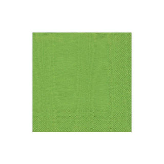 Caspari Moire Lime 2 Napkin Cocktail 9729C