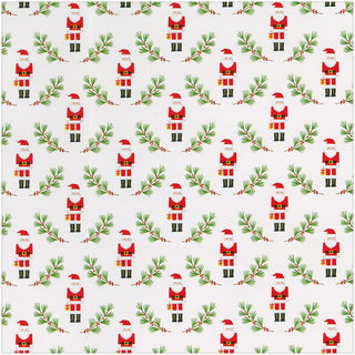 Caspari Little Santas Roll Wrap 30 Inch X 8Ft-2 Inch Core 97850RC