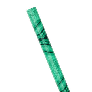 Caspari Malachite Roll Wrap 30 Inch X 8Ft-2 Inch Core 9819RC