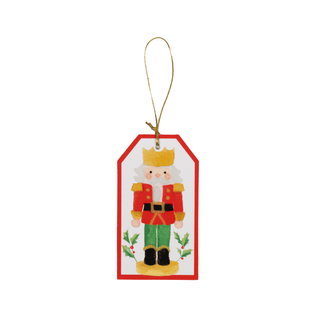 Painted Nutcracker Hang Tags - includes 4 Hang Tags