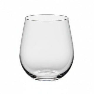 Caspari Acrylic 18.5oz Stemless Wine Glass in Crystal Clear - 6 Each ACR015X6