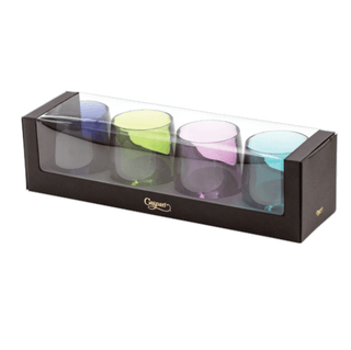 Caspari Jewel Tones Acrylic Tumbler Giftset Acrylic 12 Oz Tumbler-Gift Set ACR100SET.A