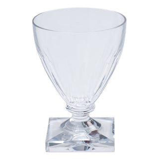Caspari Acrylic Wine Goblet in Crystal - 8.5oz ACR400