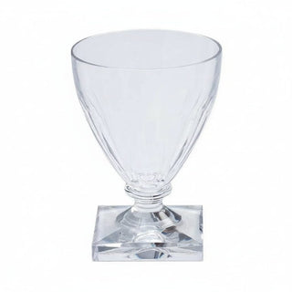 Caspari Acrylic 8.5 oz. Wine Goblet in Crystal Clear - 6 Each ACR400X6