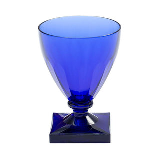 Caspari Acrylic Wine Goblet-Cobalt Acrylic-Goblet (8.5 Ounces) ACR404