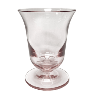 Caspari Acrylic Flared Light Rose Wine Glass - 1 Wine Glass ACR507