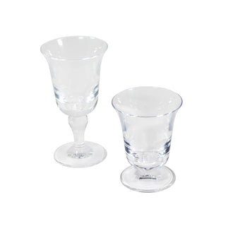 Caspari Acrylic Flared Water Glass-Clear Acry Flared Water Glass-Tall 9.6 Oz ACR550