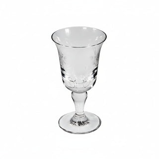 Caspari Acrylic Flared Water Glass-Clear Acry Flared Water Glass-Tall 9.6 Oz ACR550