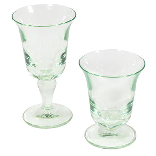 Caspari Acrylic Flared Water Glass-Lt Green Acry Flared Water Glass-Tall 9.6 Oz ACR556