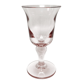 Caspari Acrylic Flared Light Rose Water Glass - 1 Water Glass ACR557