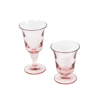 Caspari Acrylic Flared Light Rose Water Glass - 1 Water Glass ACR557