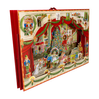 Caspari Christmas Ballet Advent 3D/Stand Up/Pop Up ADV251