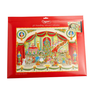 Caspari Christmas Ballet Advent 3D/Stand Up/Pop Up ADV251