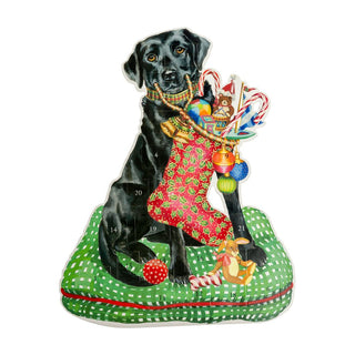 Caspari Christmas Lab Cmas Advents 3-D/Die-Cut/Stand(App) ADV253