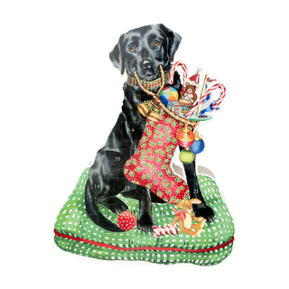 Caspari Christmas Lab Cmas Advents 3-D/Die-Cut/Stand(App) ADV253