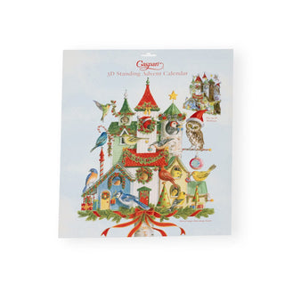 Caspari Christmas Birdhouse Christmas 3D Advent Calendars - I Each ADV287
