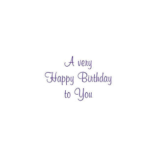 Caspari Floral Whimsy Birthday - Set Of Six Greeting Cards And Envelopes BDAY-FLORWHIMSY
