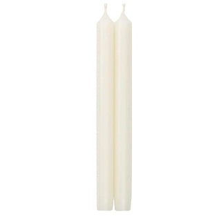 Caspari White Duet Crown Candles-12 Inch Candle Crown Pairs-12 Inches CA00.12