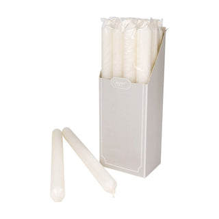 Caspari White (Candle 00) Candle Crown Pairs 10 Inch CA00.2