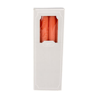 Caspari Coral 10" Duet Crown Candle Pair CA83.2