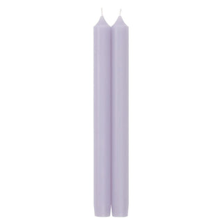 Caspari Lavender Duet Candle Candle Crown Pairs 10 Inch CA85.2