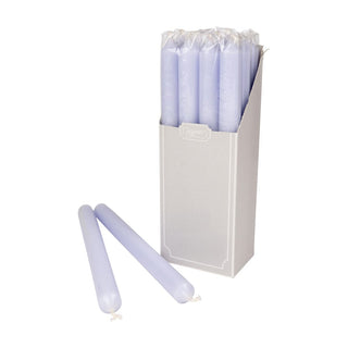 Caspari Lavender Duet Candle Candle Crown Pairs 10 Inch CA85.2