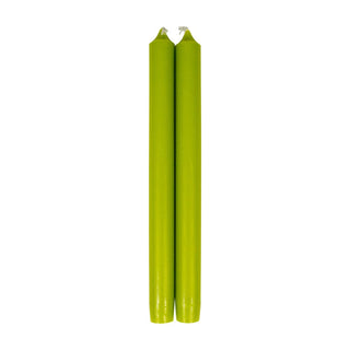 Caspari Chartreuse Duet Candles - 2 Candles Per Package CA88.2
