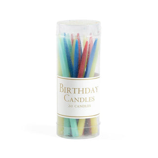 Caspari Birthday Candles-Brights Candle Birthday-20 Pcs CA950