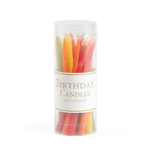 Caspari Birthday Candles-Tutti Frutti Candle Birthday-20 Pcs CA953