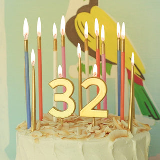 Caspari Number Birthday Candle - 1 Per Package