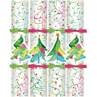 Caspari Pop Christmas Christmas Crackers - 8 Per Box CK161.10