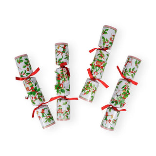 Caspari Jingle Elves Christmas Crackers - 8 Per Box CK162.10