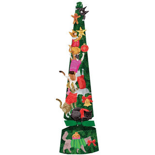 Caspari Cats Decorating Tree Pet Favor - Single Item/13 Inch CK169.PF