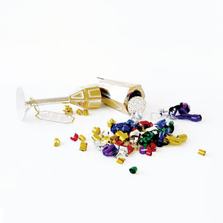 Caspari Sparkling Flutes Party Poppers 10 inch - 6 per box CK184.10