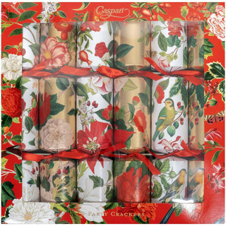 Caspari Christmas Chinoiserie Celebration Crackers - includes 7 Celebration Crackers CK195.12