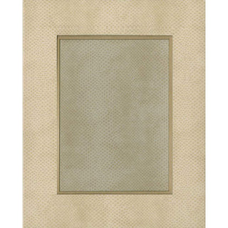 Caspari Ivory Snakeskin Frame Snakeskin-5 1/4X7 1/4 F7334