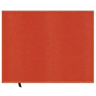 Caspari Orange Lizard Guest Book G2296