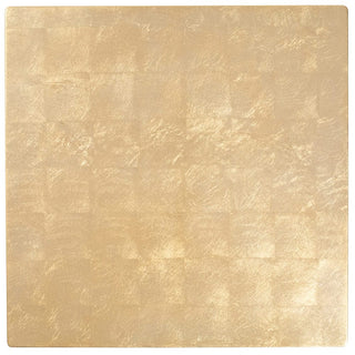 Caspari Gold Leaf Lacquer Placemat - 1 Placemat GOLDLQPM