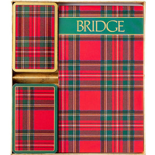 Caspari Plaid Gift Set - 2 Score Pads GS108