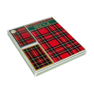 Caspari Plaid Gift Set Jumbo - 2 Score Pads GS108J