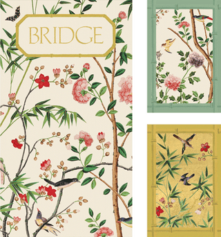 Caspari Chinese Wallpaper Gift Set - 2 Score Pads GS123