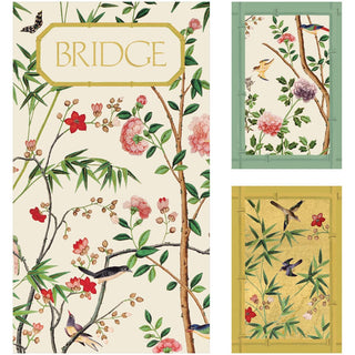 Caspari Chinese Wallpaper Gift Set - 2 Score Pads GS123