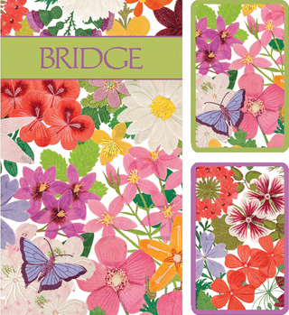 Caspari Halsted Floral Gift Set - 2 Score Pads GS148