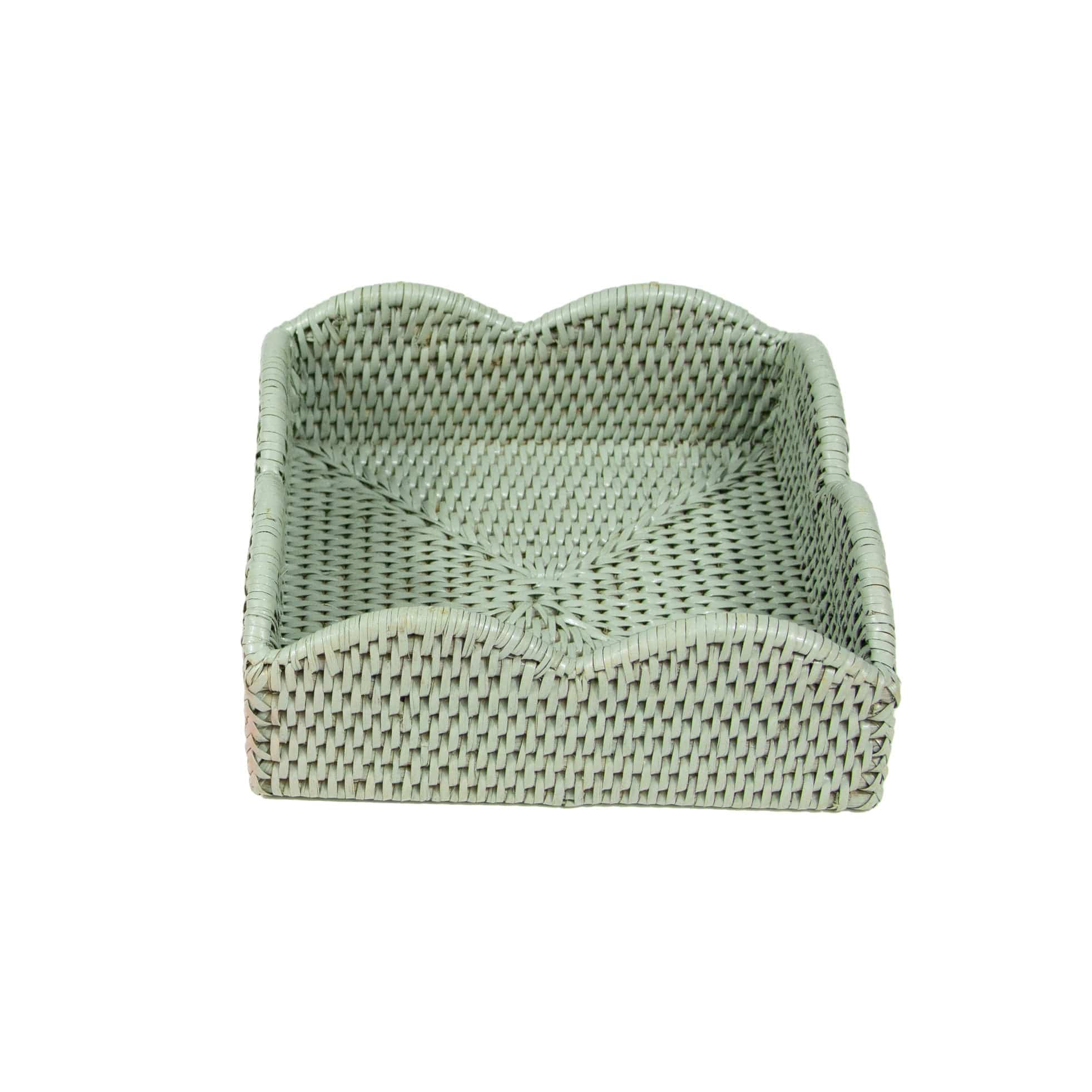Green napkin holder outlet