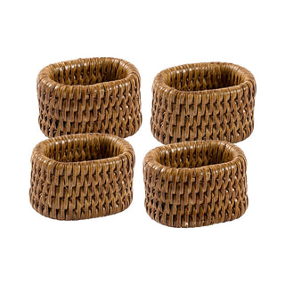 Caspari Rattan Napkin Ring Ttop Rattan Napkin Ring HN01